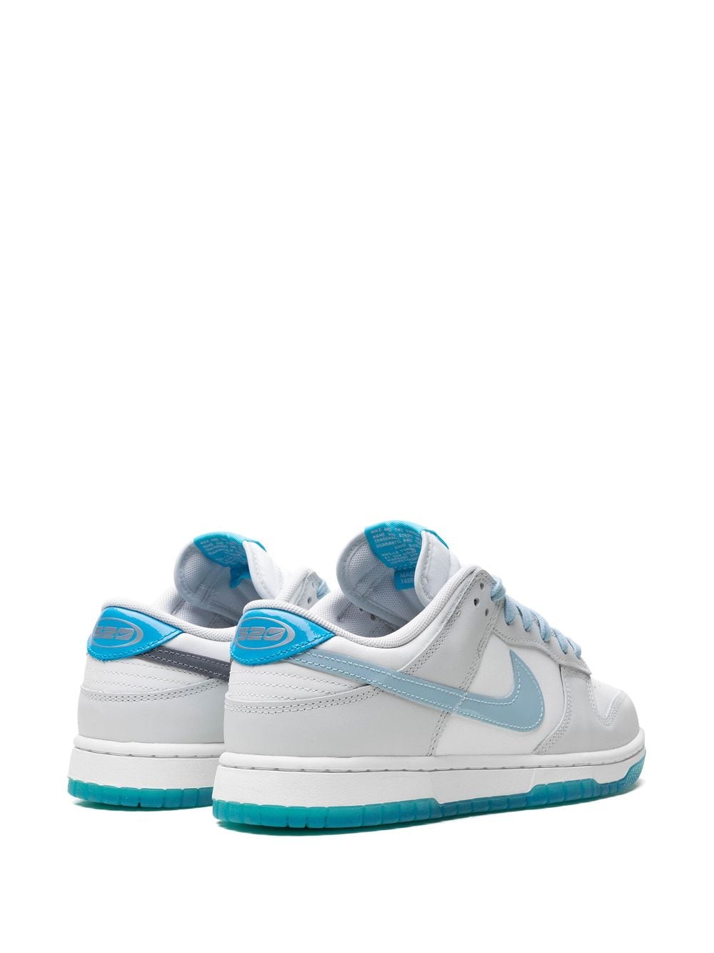 Shop Nike Dunk Low Retro "ocean Bliss" Sneakers In White