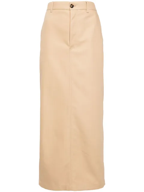 WARDROBE.NYC Drill Column maxi skirt