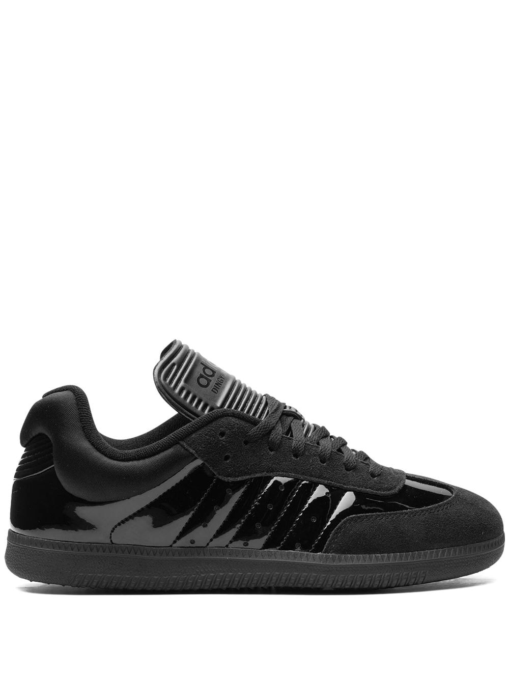 Adidas Originals X Dingyun Zhang Samba Leather Sneakers In Black