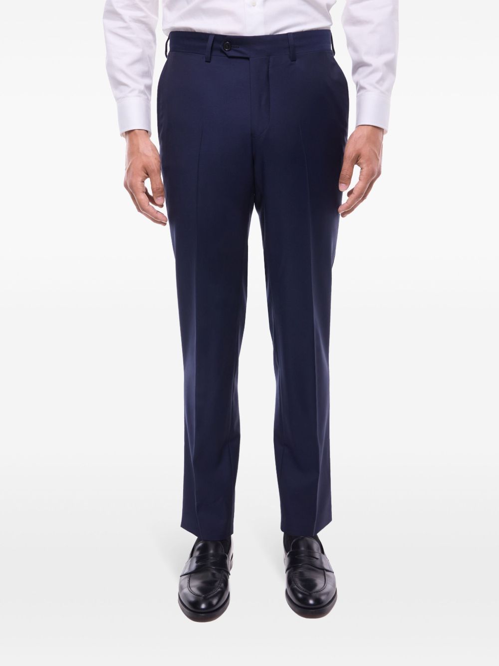 FURSAC Wollen pantalon - Blauw