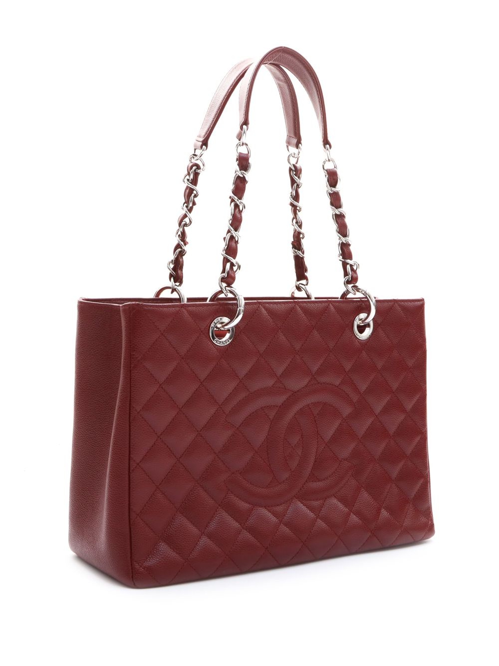 CHANEL 2013-2014 CC quilted tote bag Women