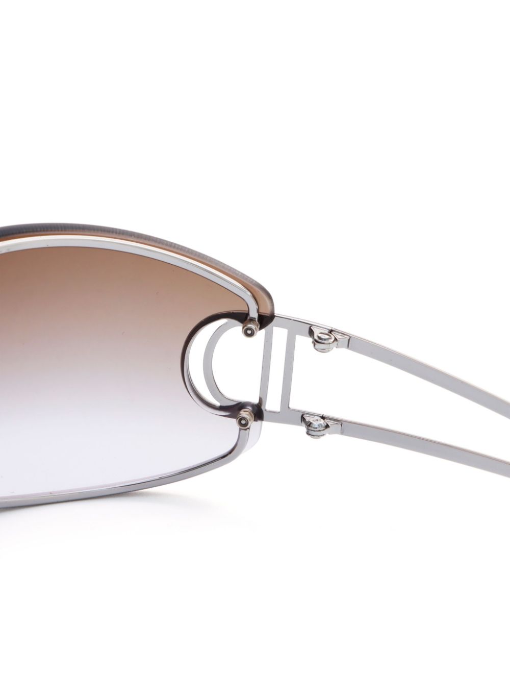 Christian Dior Diorissimo oversized-frame sunglasses Women