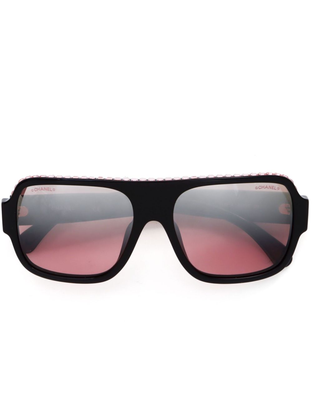 CHANEL 2000s pilot-frame sunglasses Women