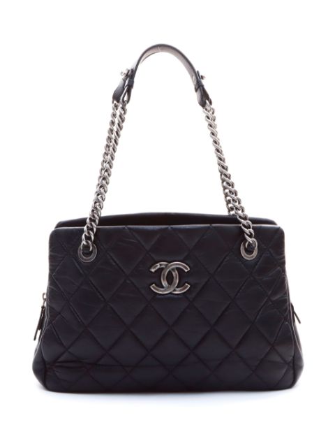 CHANEL 2013 CC diamond-quilted shoulder bag Women