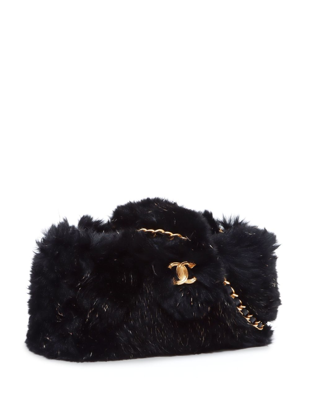 CHANEL 2016-2017 CC faux-fur shoulder bag Women