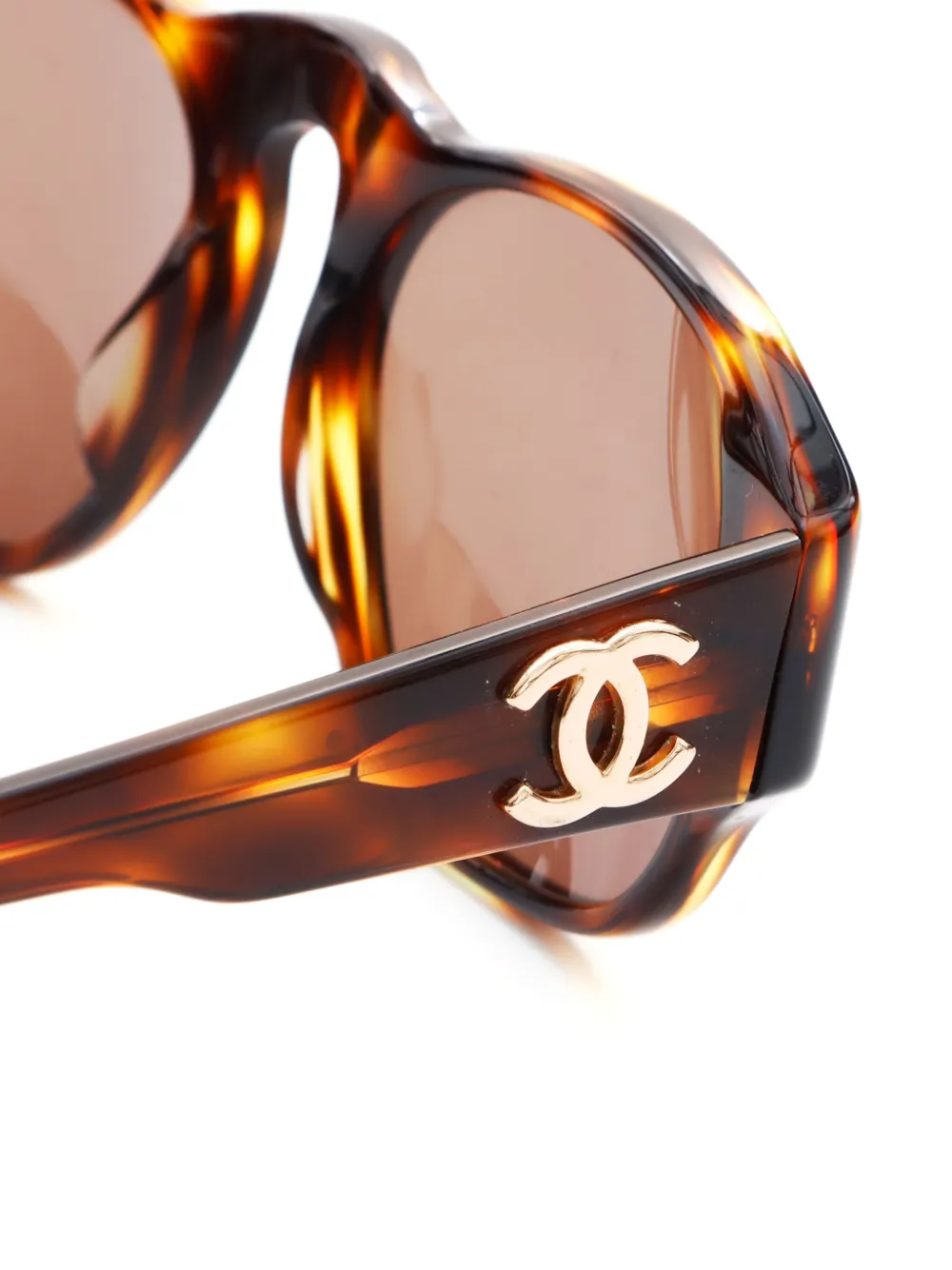 Cheap HOT SALE CHANEL 2000s square-eye sunglasses Women