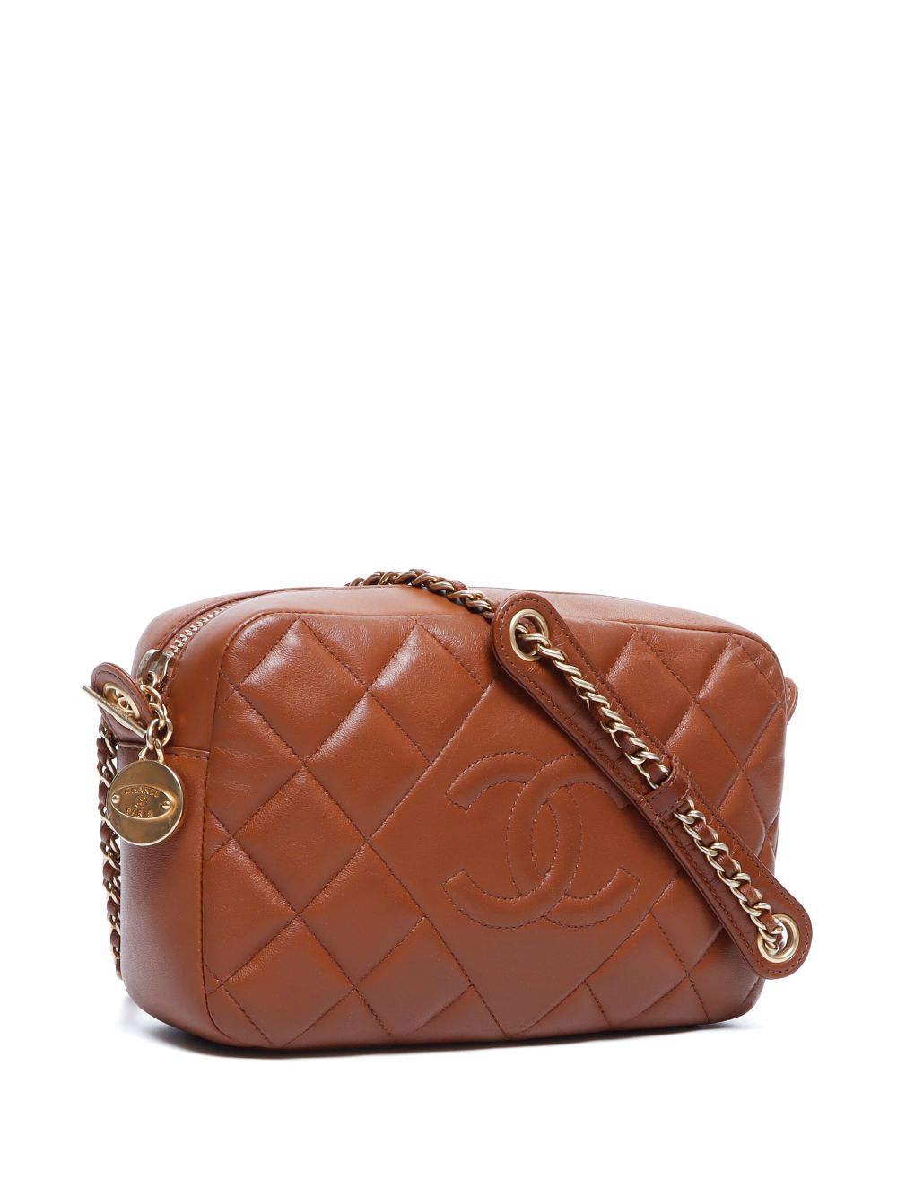 CHANEL 2013-2014 CC diamond-quilted shouder bag Women