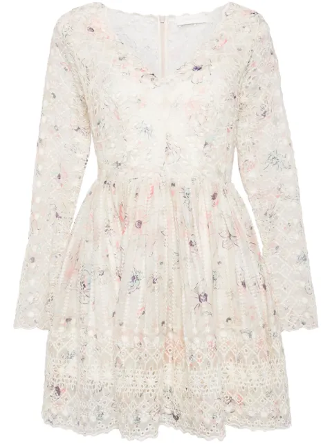 ZIMMERMANN vestido corto Halliday