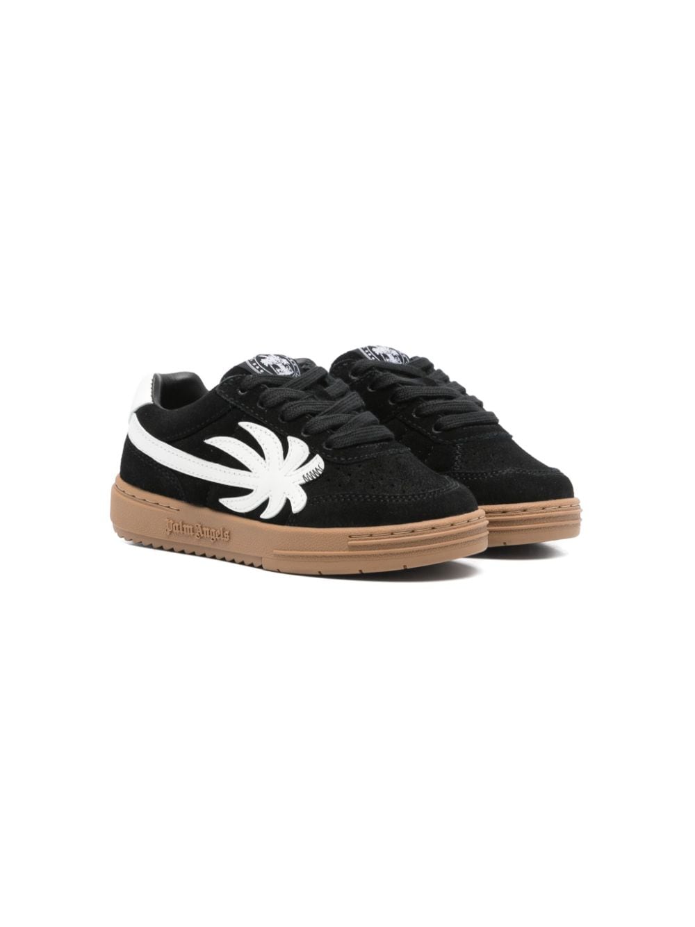 Palm Angels Kids Palm Beach University sneakers Black