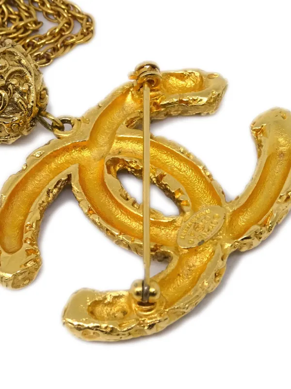 CHANEL 1993年 ヴィンテージ タッセル ブローチ