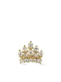 Lark & Berry 14kt yellow gold Royal Crown diamond stud earring