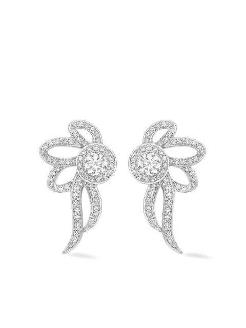 Lark & Berry Bow diamond earrings