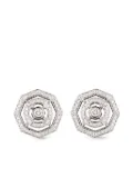Lark & Berry 18kt white gold Aerides diamond earrings - Silver