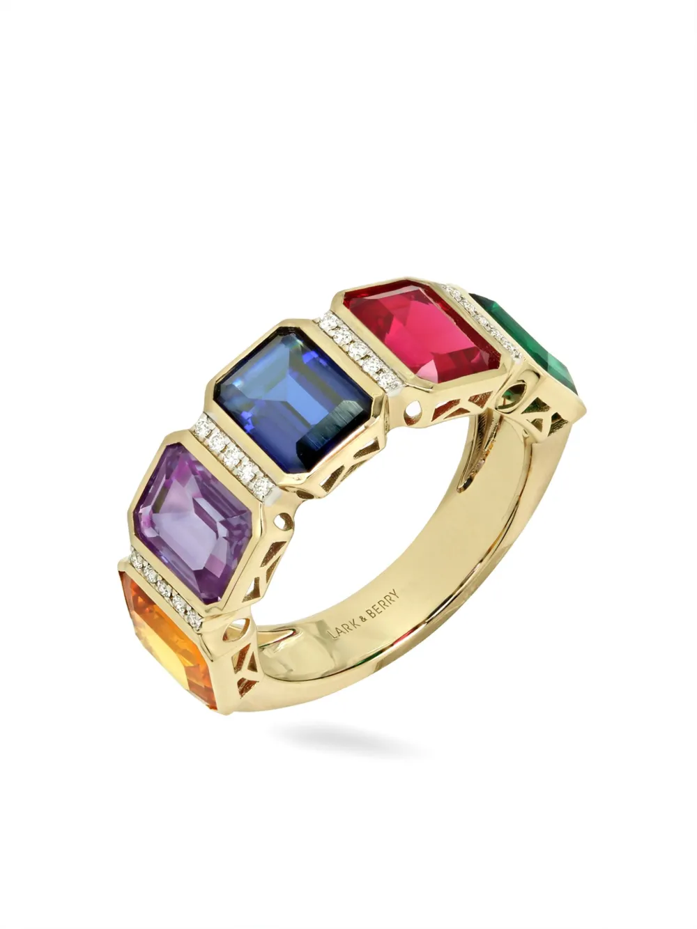 Lark & Berry 14kt geelgouden ring