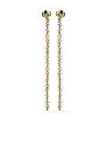 Lark & Berry 14kt yellow gold Veto sapphire and diamond drop earrings