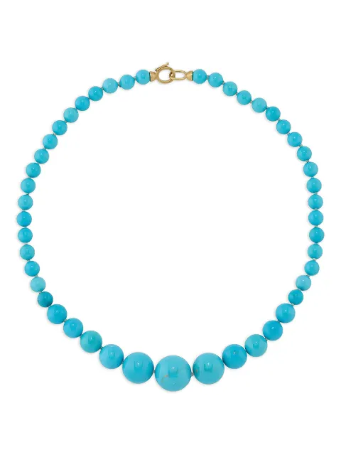 Irene Neuwirth 18K yellow gold turquoise necklace
