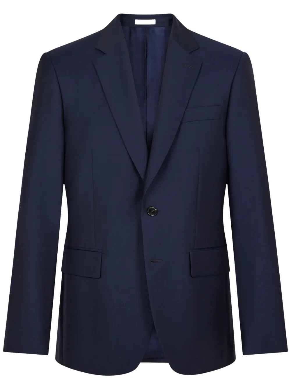 FURSAC Blazer van scheerwol Blauw