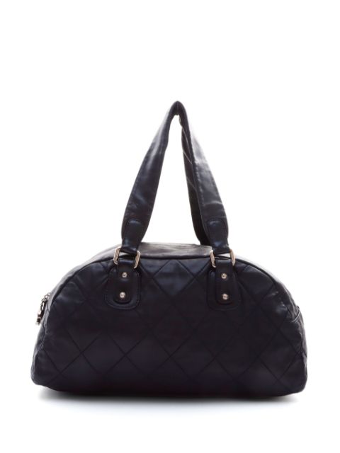 CHANEL 2006 diamond-quilted Boston handbag Women