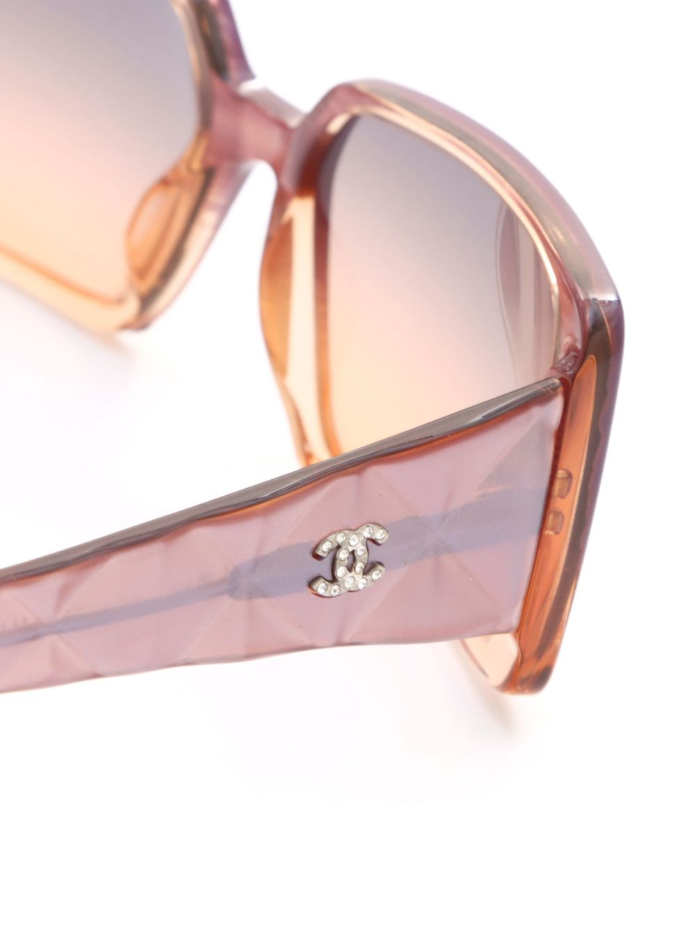 CHANEL CC rectangle-frame sunglasses Women