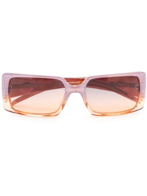 HOT SALE CHANEL CC rectangle-frame sunglasses Women