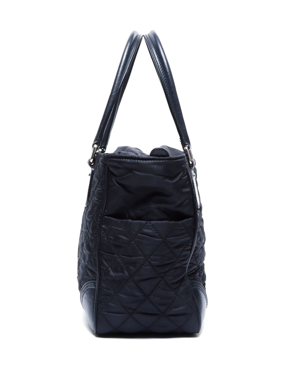 Affordable HOT SALE CHANEL 2006-2008 CC diamond-quilted tote bag Women