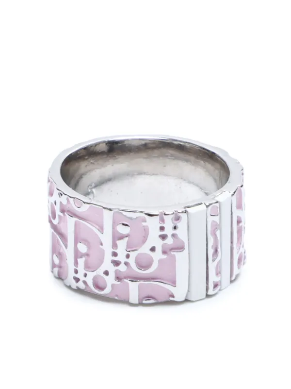 Dior ring silver best sale