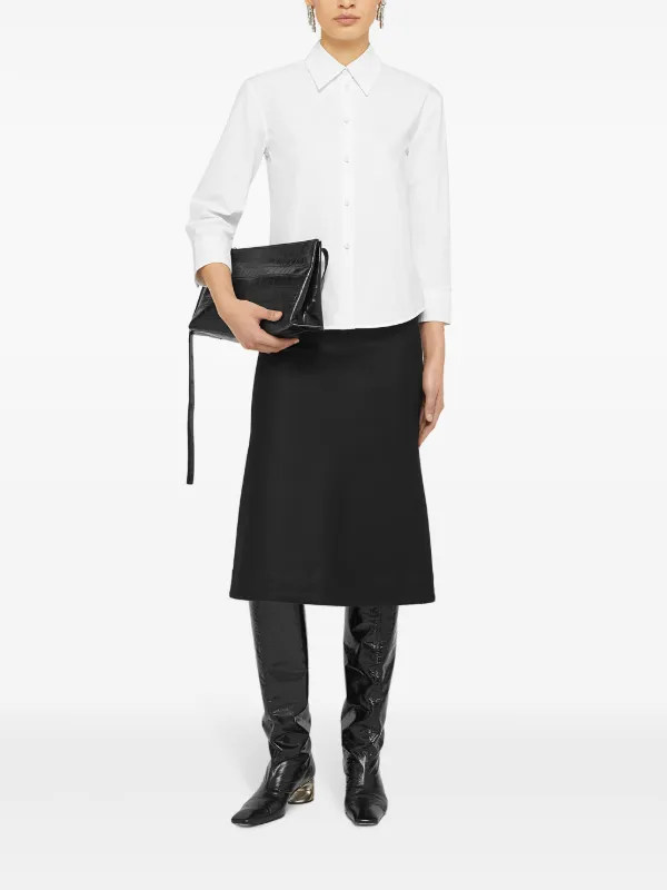 コート Jil Sander Shirt with petticoat Jil Sander Jil Sander Shirt With Petticoat