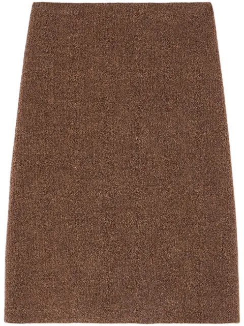 Jil Sander falda midi con diseño acampanado