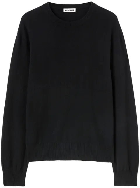 Jil Sander round-neck cashmere jumper 