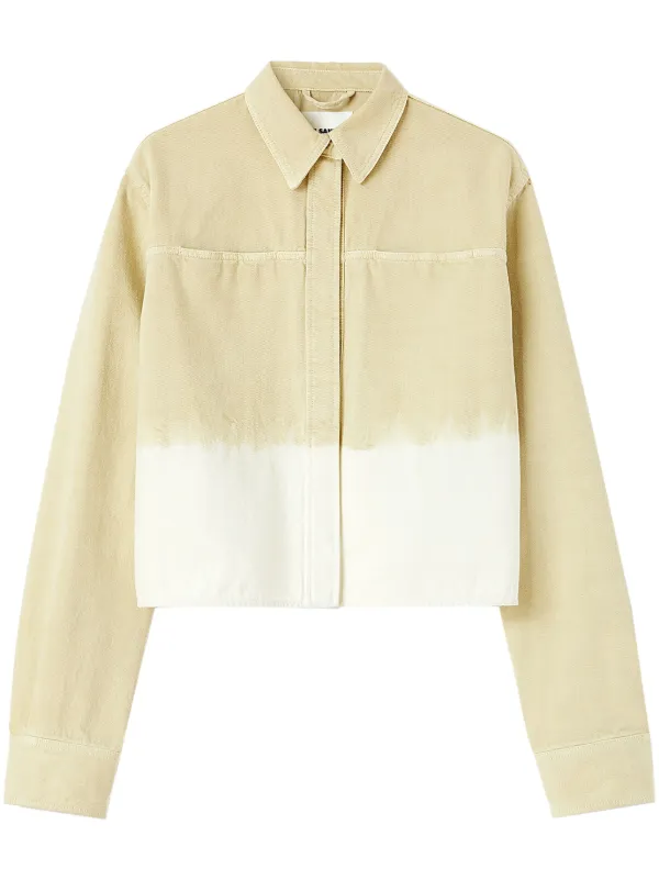 Jil Sander グラデーション デニムシャツ | ニュートラル Jil Sander グラデーション デニムシャツ | ニュートラル