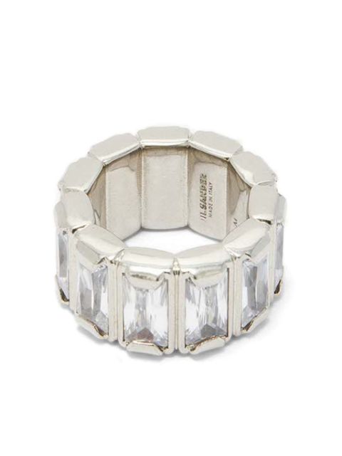 Jil Sander crystal-embellished ring