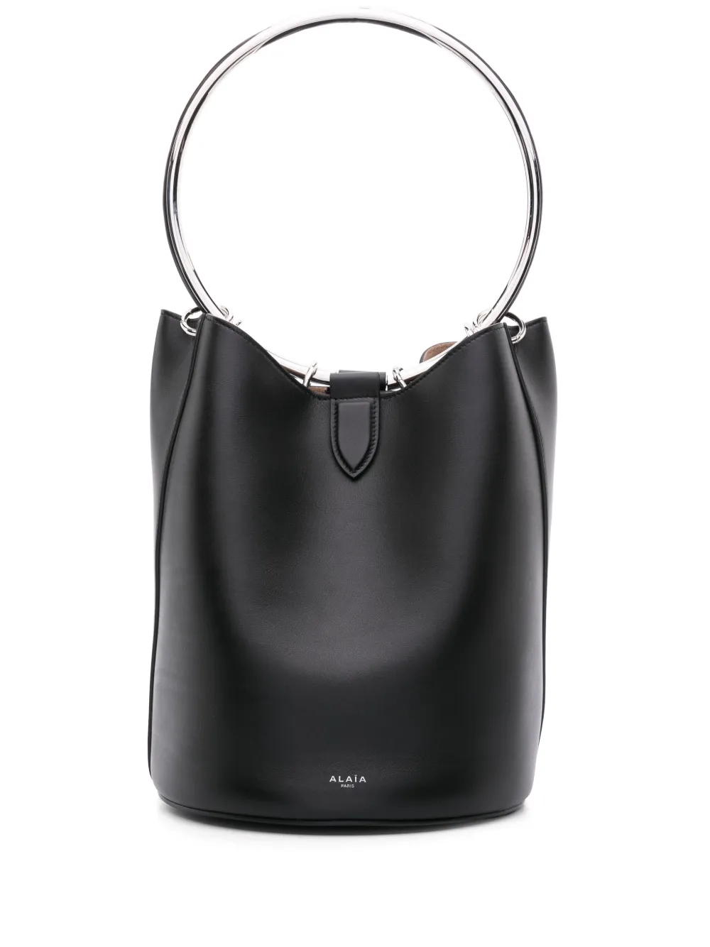 Alaïa large Ring bucket bag | Black | Image 1