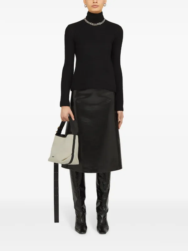 【JIL SANDER】SMALL TOTE BAG Jil Sander Folded Small Tote Bag | White | FARFETCH