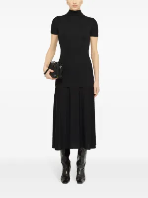 スカート Jil Sander '129' dress Jil Sander Long Sleeve Dress In Blue - 30% Off | Editorialist