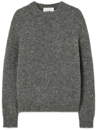 Jil Sander クルーネック セーター | グレー | FARFETCH JP