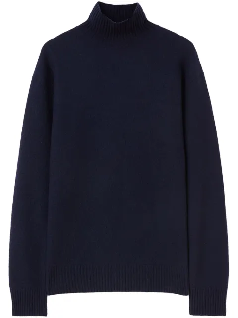 Jil Sander chain-link detailing wool jumper 