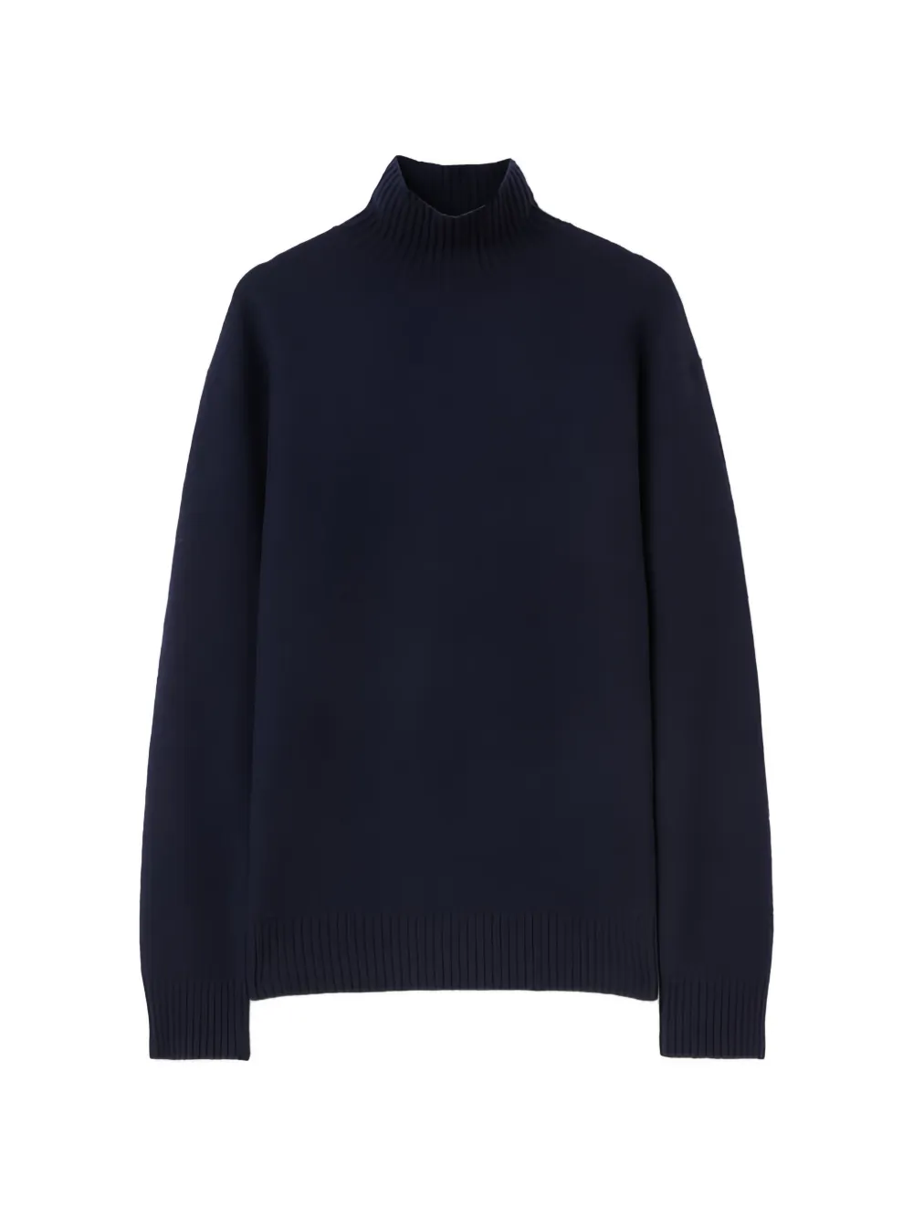 Jil Sander Wollen trui met schakelketting Blauw