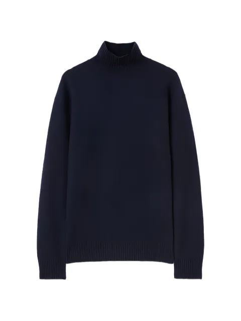 Jil Sander long-sleeved lightweight merino wool high-neck sweater