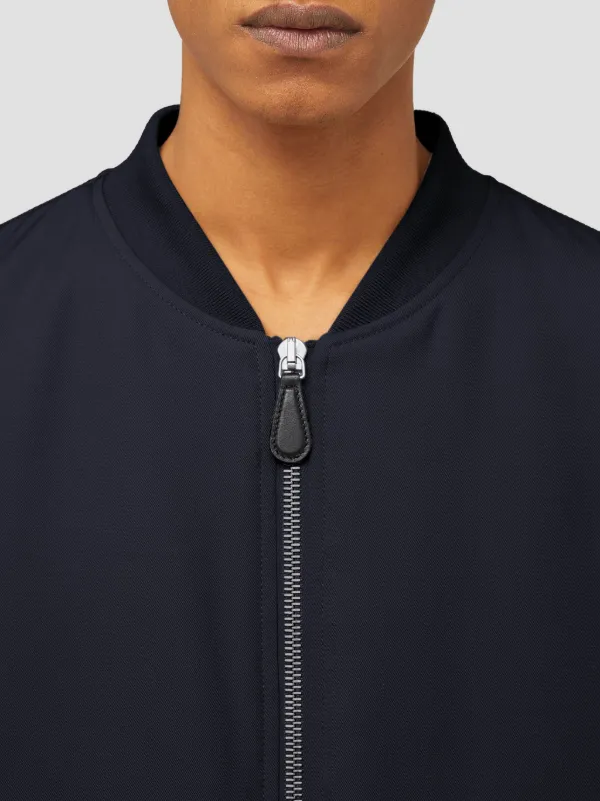 ジャケット・アウター JILSANDER cotton bomber jacket Cotton blouson bomber jacket in black - Jil Sander | Mytheresa