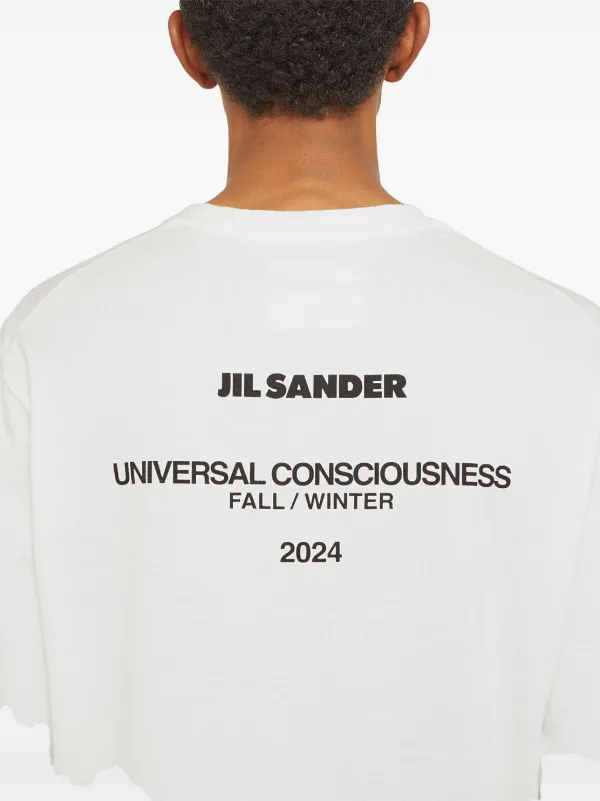 JIL SANDER ロゴ Tシャツ ホワイト Jil Sander ロゴ Tシャツ | ホワイト | FARFETCH JP