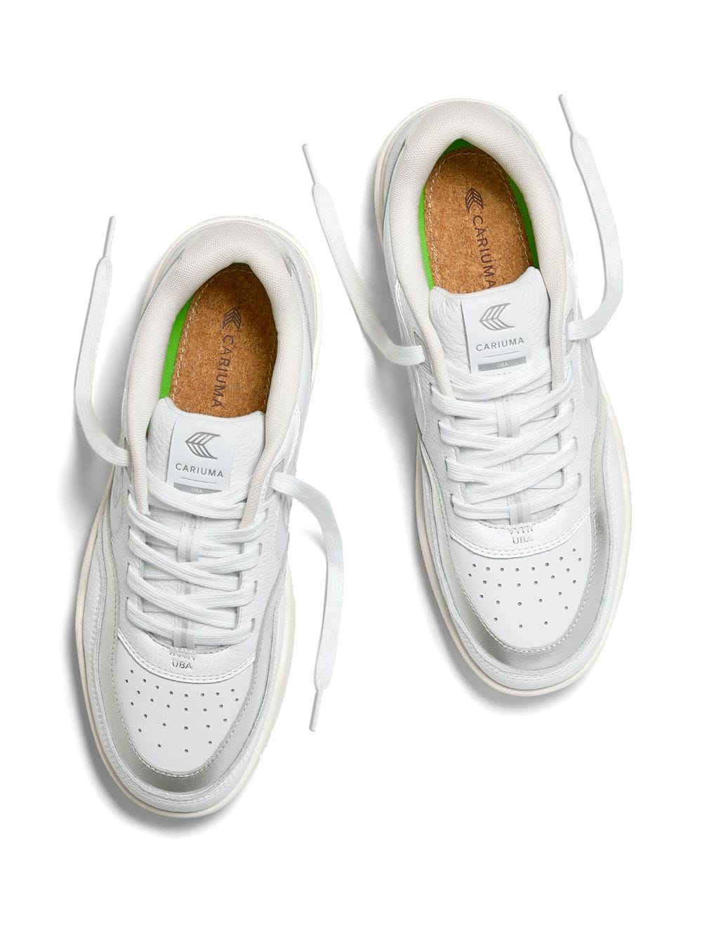 Shop Cariuma Uba Low-top Leather Sneakers In White