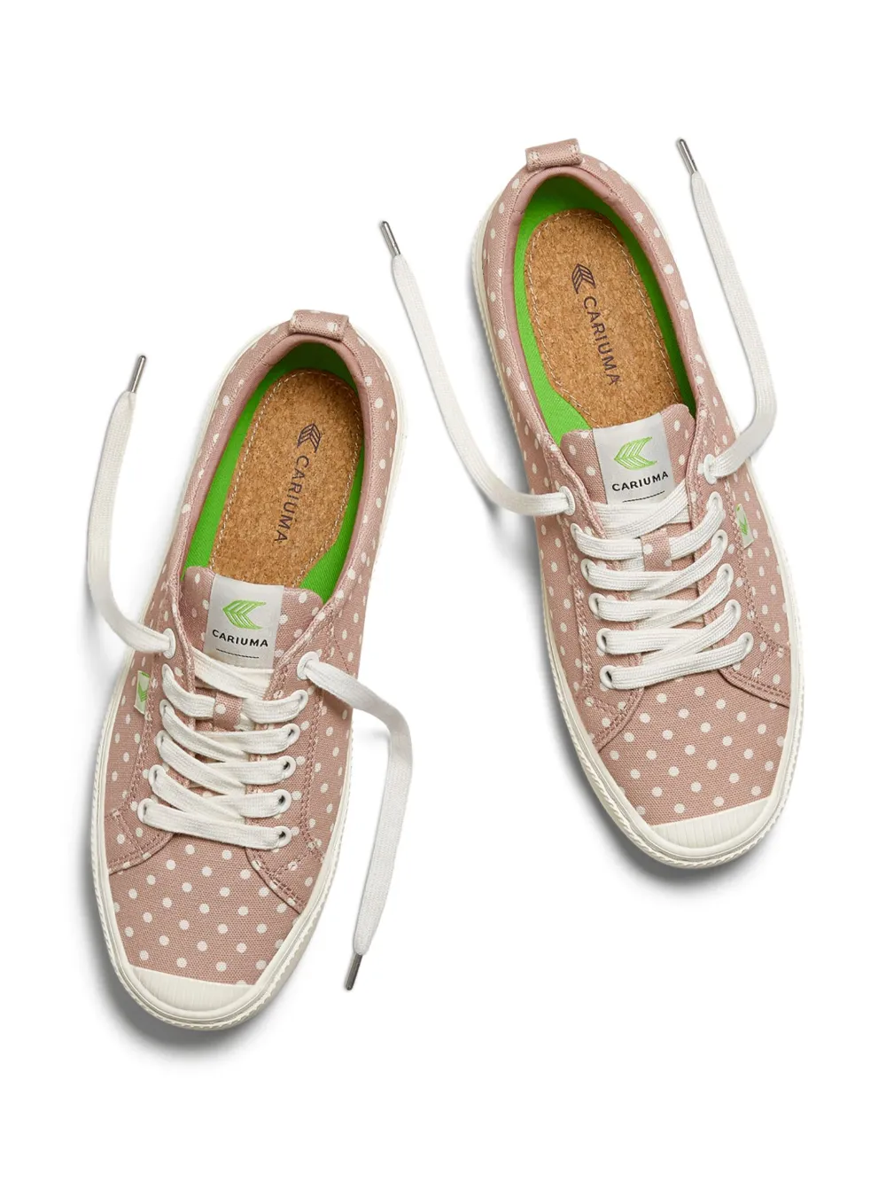 Shop Cariuma Oca Polka-dot Sneakers In Pink