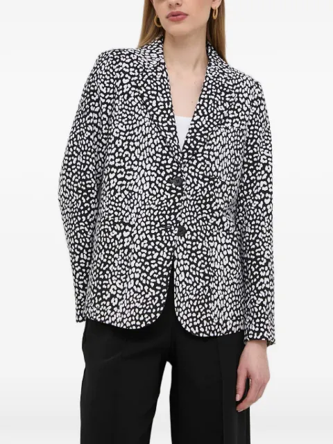 Michael Michael Kors leopard-print stretch crepe blazer