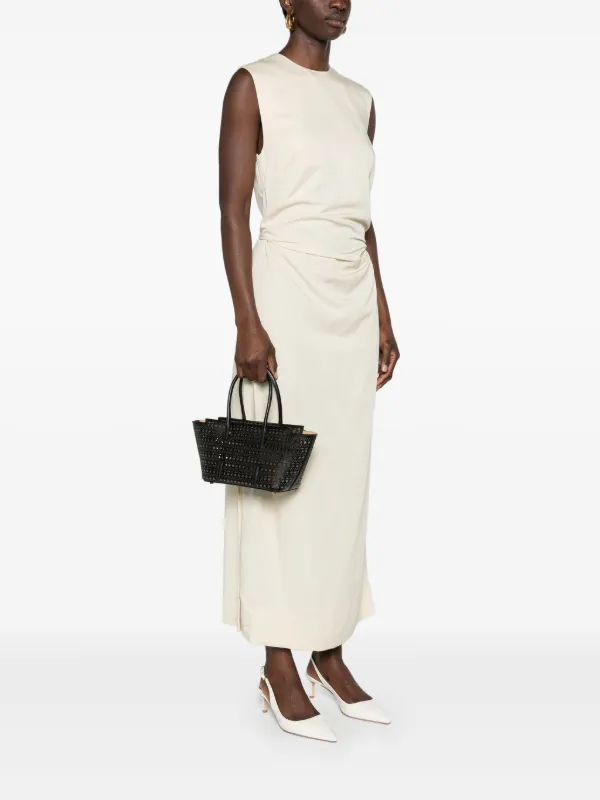 Alaïa Neo Mina 20 Tote Bag | Black | FARFETCH