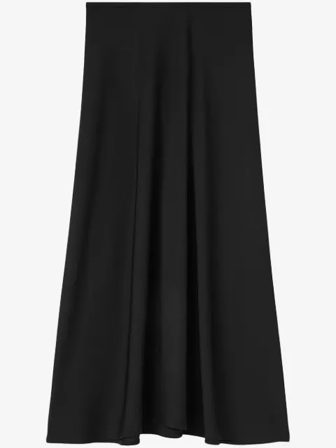 Jil Sander flared midi skirt