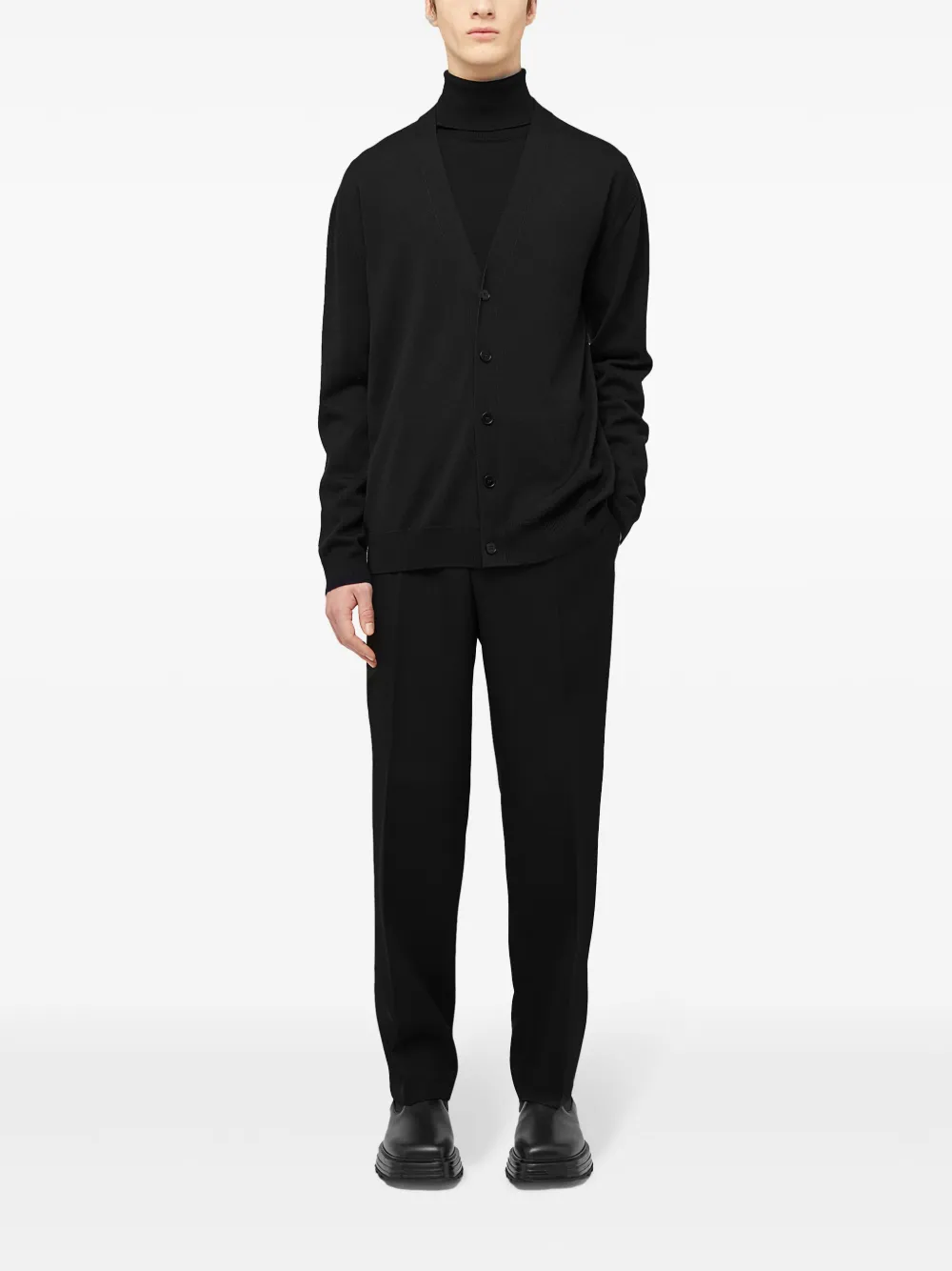 Jil Sander V-neck wool cardigan | Cardigans | Image 2