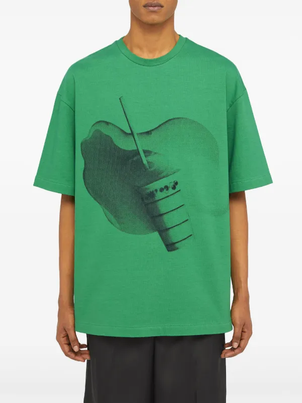 Jil Sander グラフィック Tシャツ | グリーン | FARFETCH JP