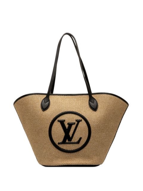 Louis Vuitton Pre-Owned 2021-2023 Saint Jacques Raffia tote bag