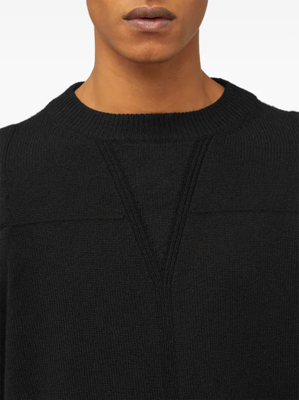 【高い品質とミニマルなデザイン性】JILSANDER プルオーバー Jil Sander ラウンドネック プルオーバー | ブラック | FARFETCH JP