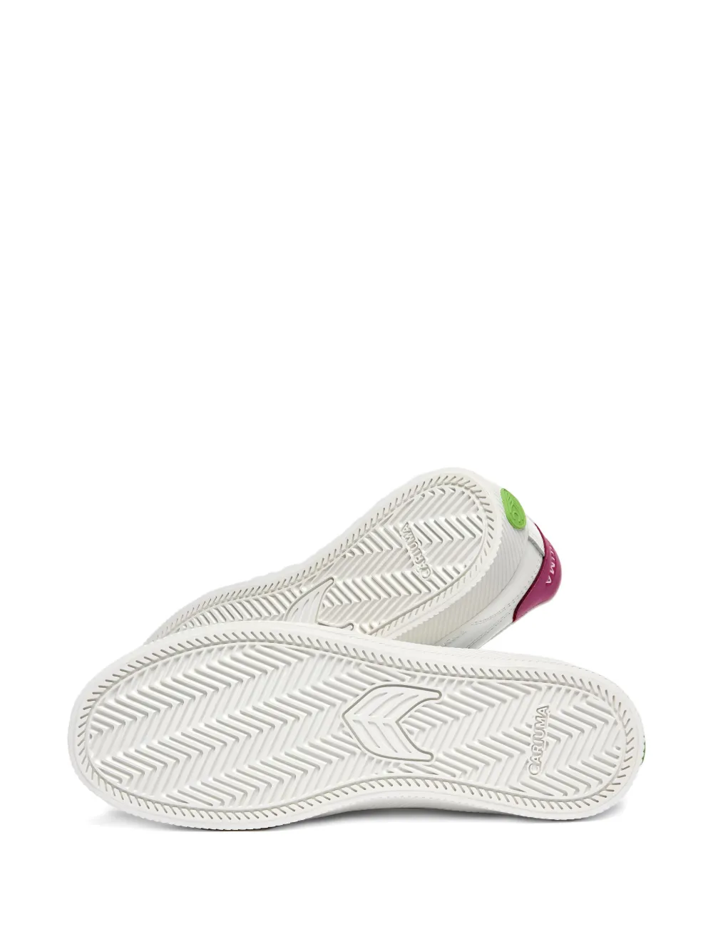 Cariuma Leren sneakers met logodetail Wit